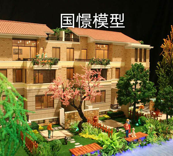通江县建筑模型